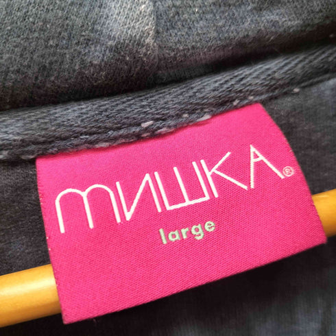 ミシカ MISHKA タイダイ 抜染 目玉 グラフィック フーディー パーカー メンズ JPN:L