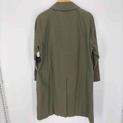 バーバリーズ BURBERRYS 裏地ノバチェック 比翼ステンカラーコート 玉虫 玉蟲 メンズ