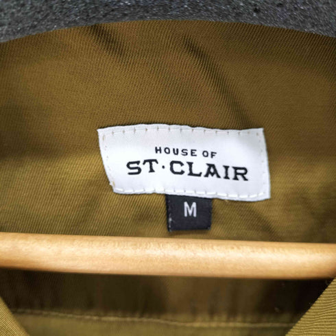 HOUSE OF ST.CLAIR USA製 開襟 レーヨンシャツ メンズ JPN:M