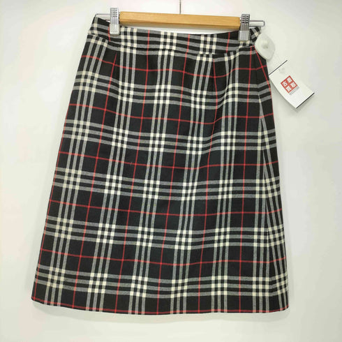 バーバリーブルーレーベル BURBERRY BLUE LABEL ノバチェック ひざ丈 タイトスカート レディース JPN:38