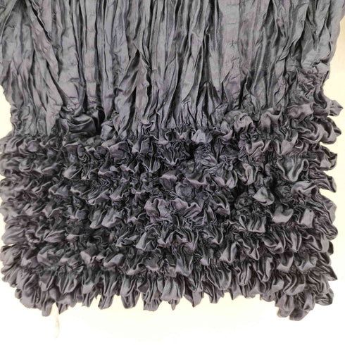 ポップコーン切り替え プリーツカットソー レディース