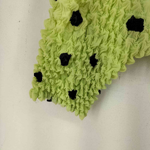 ドット ポップコーンカットソー レディース