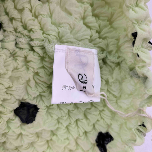 ドット ポップコーンカットソー レディース