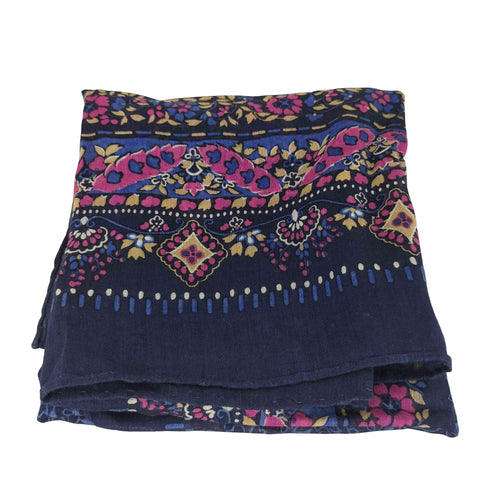 イヴサンローラン Yves Saint Laurent 総柄バンダナ メンズ