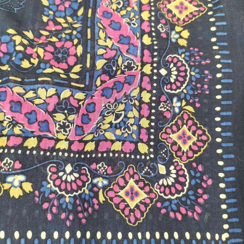 イヴサンローラン Yves Saint Laurent 総柄バンダナ メンズ