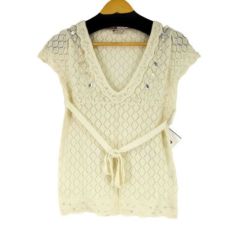 リズリサ LIZ LISA S/S ビジュー加工 ニット レディース 0