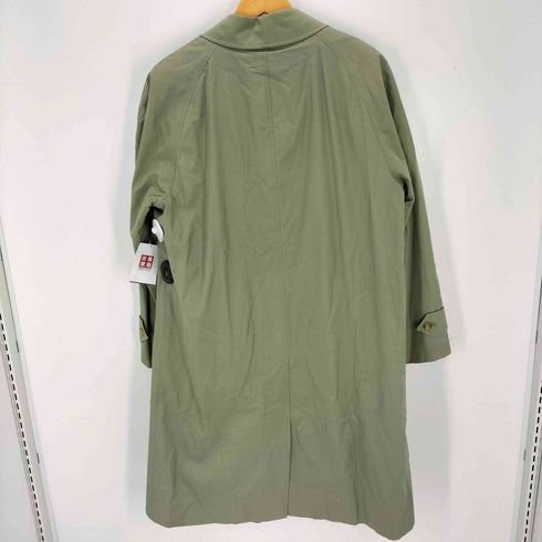 バーバリーズ BURBERRYS 英国製 丸善タグ ノバチェックライナー付 比翼ステンカラーコート メンズ