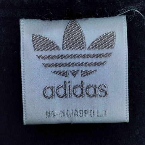 アディダス adidas 80s デサント製 トレフォイルロゴ フリースジップパーカー メンズ import:L