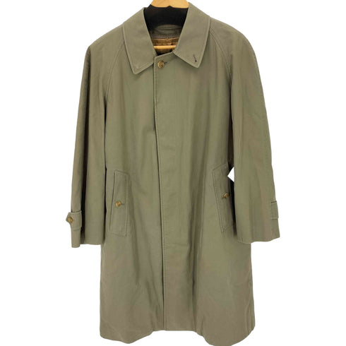 バーバリーズ BURBERRYS ノバチェックライナー付 比翼ステンカラーコート メンズ