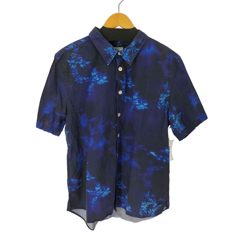 ピーエスポールスミス PS Paul Smith TAILORED FIT オーガニックコットン 総柄シャツ メンズ import:XXL