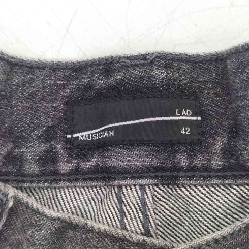 ラッドミュージシャン LAD MUSICIAN 23SS 12oz DENIM TAPERED BAGGY PANTSバギーデニムパンツ メンズ JPN:42