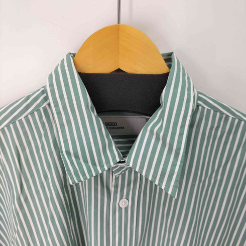 THE SEED BY WILLY CHAVARRIA GATSBY SHIRTS ストライプシャツ メンズ JPN:42