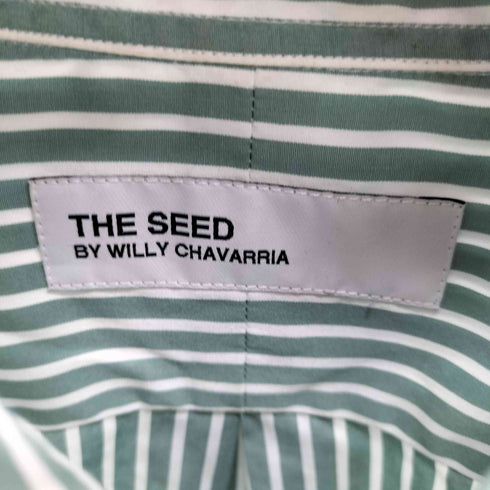 THE SEED BY WILLY CHAVARRIA GATSBY SHIRTS ストライプシャツ メンズ JPN:42