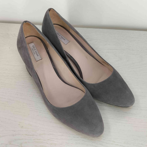 コールハーン COLE HAAN ELIREE PUMP スウェード ヒール パンプス レディース 8 1/2