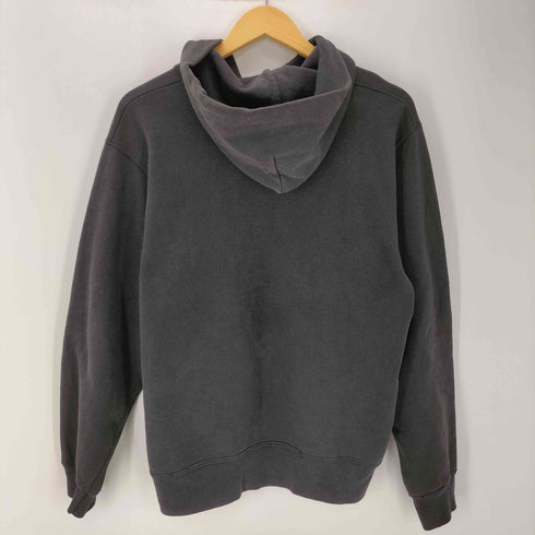 チャンピオン Champion 90S USA製 スクリプトロゴ 刺繍タグ 袖目つき Vガゼット フーディー パーカー メンズ import:L