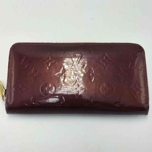 ルイヴィトン LOUIS VUITTON モノグラム・ヴェルニ ジッピーウォレット レディース