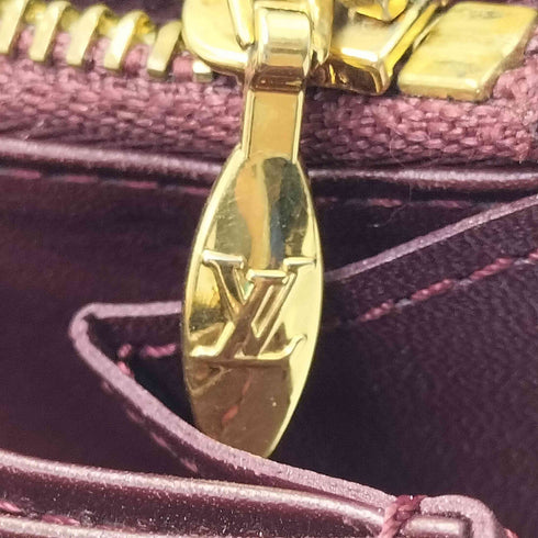 ルイヴィトン LOUIS VUITTON モノグラム・ヴェルニ ジッピーウォレット レディース
