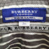 バーバリーブルーレーベル BURBERRY BLUE LABEL ワンポイント刺繍 ストライプ S/S シャツ レディース 36