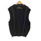 A'GEM/9 サイドジップ ニットベスト メンズ