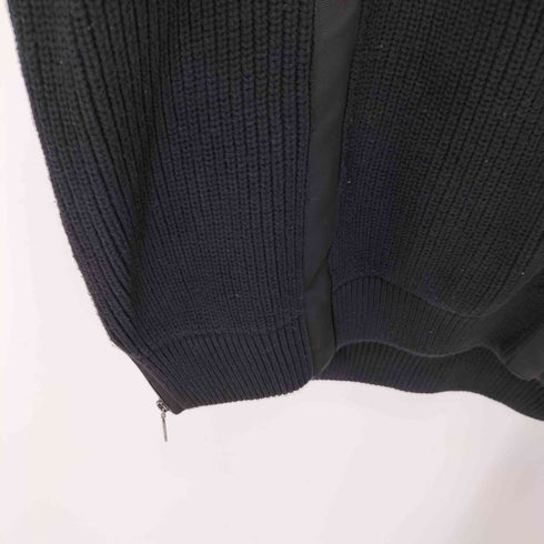 A'GEM/9 サイドジップ ニットベスト メンズ