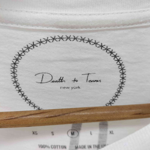 Death to Tennis 両面プリント半袖Tシャツ メンズ JPN:M