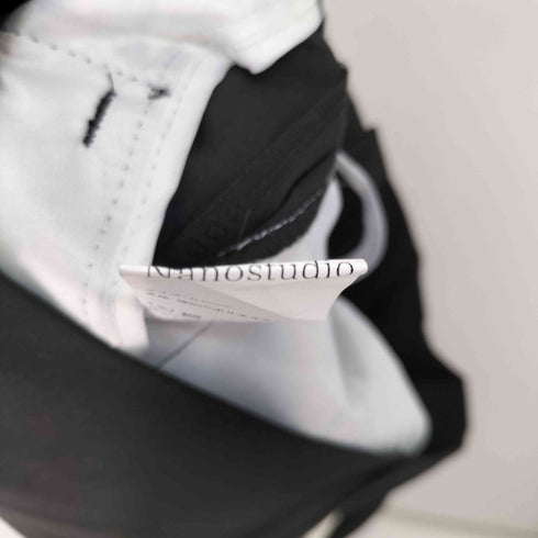 nano studio ウエストベルト付 ワイドスラックス メンズ JPN:S