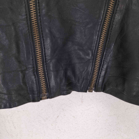 ギャップ Gap リアルレザーダブルライダースジャケット レディース XS