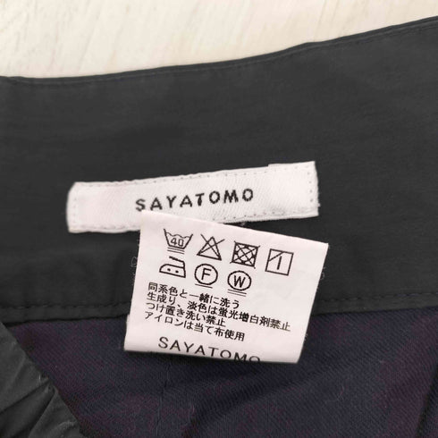 sayatomo 2タックワイドジョガーパンツ メンズ JPN:2