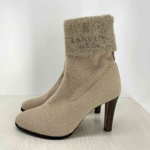 ランバンオンブルー LANVIN en Bleu ストレッチニットショートブーツ レディース 231/2