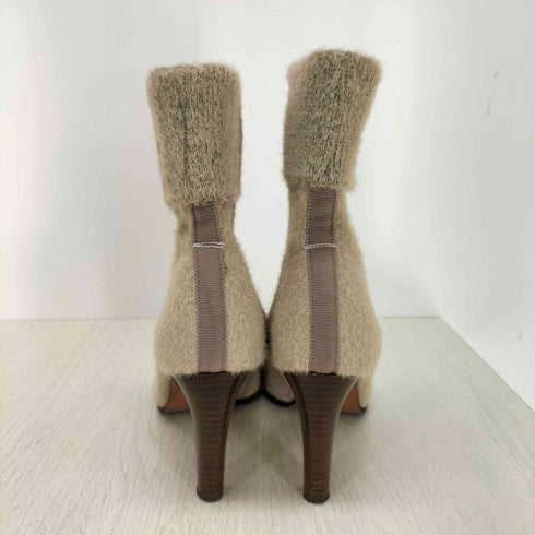 ランバンオンブルー LANVIN en Bleu ストレッチニットショートブーツ レディース 231/2