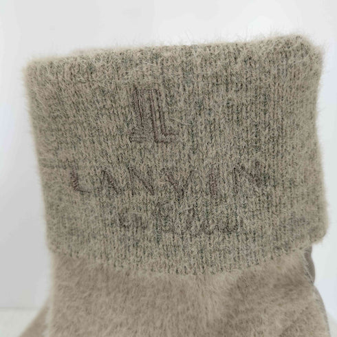 ランバンオンブルー LANVIN en Bleu ストレッチニットショートブーツ レディース 231/2