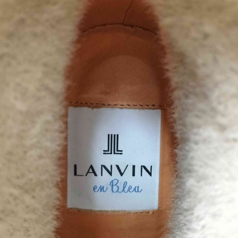 ランバンオンブルー LANVIN en Bleu ストレッチニットショートブーツ レディース 231/2