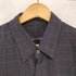 ラッドミュージシャン LAD MUSICIAN 24AW GLEN CHECK BIG SHIRT DARK GRAY RAYON レーヨン 長袖 チェックシャツ メンズ JPN:44