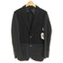 ランバン LANVIN 異素材切り替え 2Bテーラードジャケット メンズ UK:44
