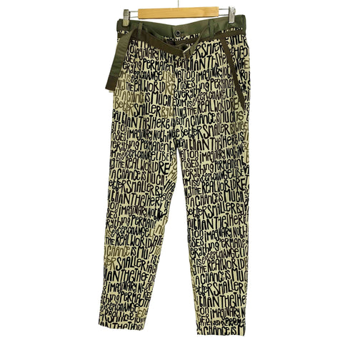 サカイ Sacai ウエスト切替総柄パンツ メンズ JPN:2