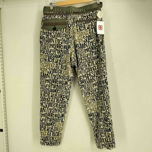 サカイ Sacai ウエスト切替総柄パンツ メンズ JPN:2