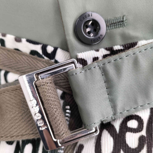 サカイ Sacai ウエスト切替総柄パンツ メンズ JPN:2