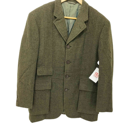 ニューヨーカー NEWYORKER メランジ ウール 4B テーラードジャケット メンズ import:M