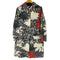 マリメッコ marimekko 総柄花柄ステンカラーコート レディース 38