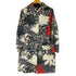 マリメッコ marimekko 総柄花柄ステンカラーコート レディース 38