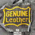 GENUINE LEATHER レザーベスト メンズ 58