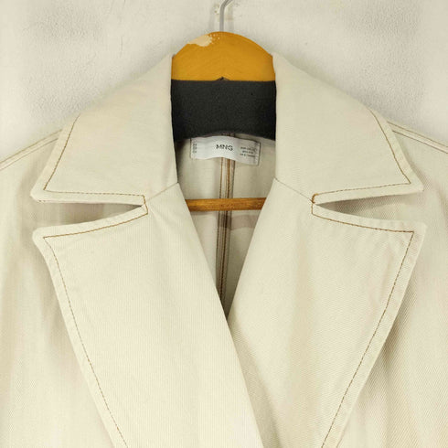 マンゴー MNG デニムチェスターコート レディース import:XS