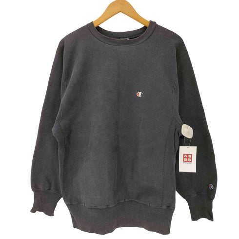チャンピオン Champion 90S USA製 刺繍タグ 袖目付き REVERSE WEAVE リバースウィーブ スウェット トレーナー メンズ import:L