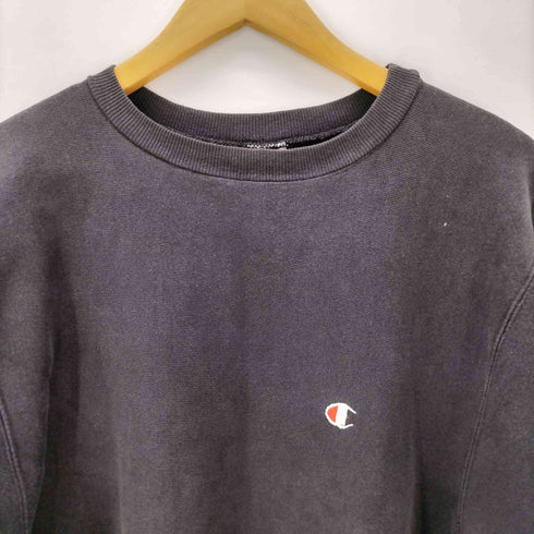 チャンピオン Champion 90S USA製 刺繍タグ 袖目付き REVERSE WEAVE リバースウィーブ スウェット トレーナー メンズ import:L