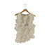NOTRE emor asymmetry tulle tops レディース FREE