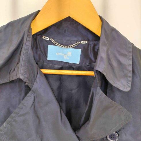 ブルガリア製 メタリックトレンチコート メンズ