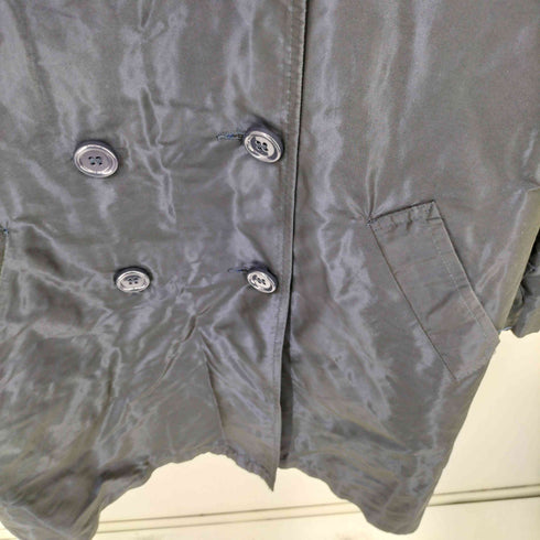 ブルガリア製 メタリックトレンチコート メンズ