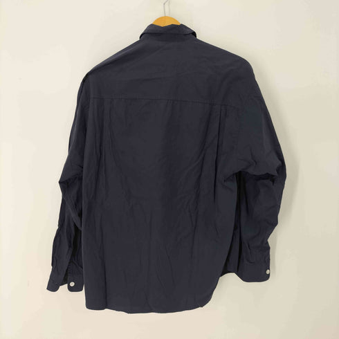 オーラリー AURALEE 20ss 後染め WASHED FINX TWILL BIG SHIRTS メンズ JPN:3