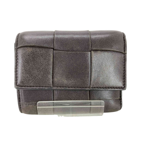 ボッテガヴェネタ BOTTEGA VENETA イタリア製 マキシイントレチャート 三つ折り財布 メンズ