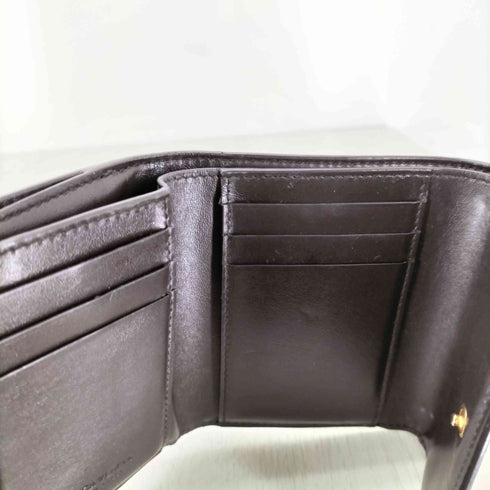 ボッテガヴェネタ BOTTEGA VENETA イタリア製 マキシイントレチャート 三つ折り財布 メンズ